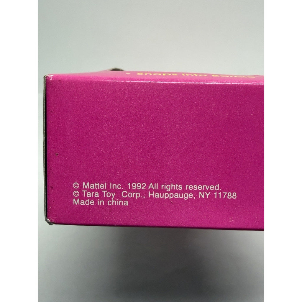 VTG 1992 Barbie Snap 'N Store Quilted Doll Case Hat Box Accessories No. 12160