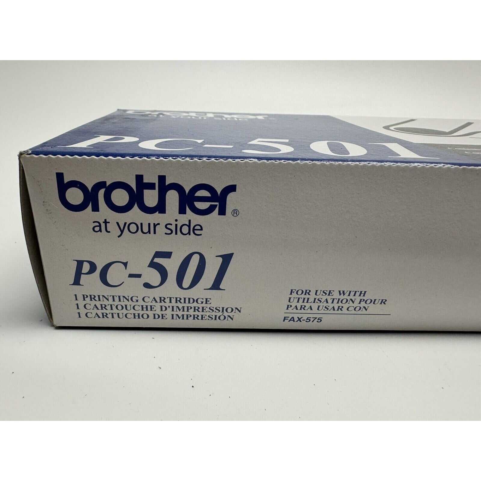 VINTAGE FACTORY SEALED Brother PC-501 Black Printing Cartridge for FAX-575