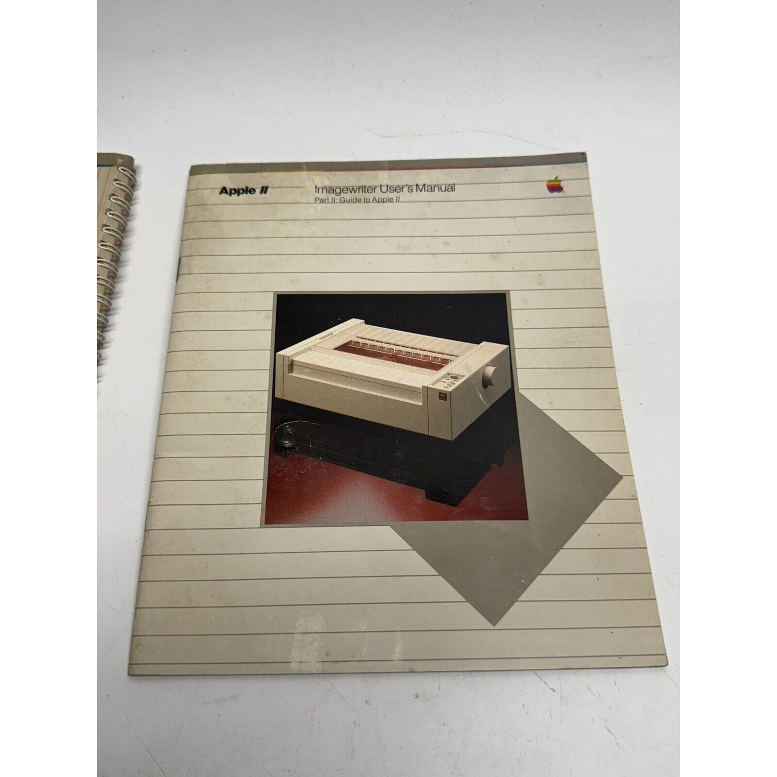 Vintage Apple ImageWriter Printer User’s Manual Reference & Guide Part I & II
