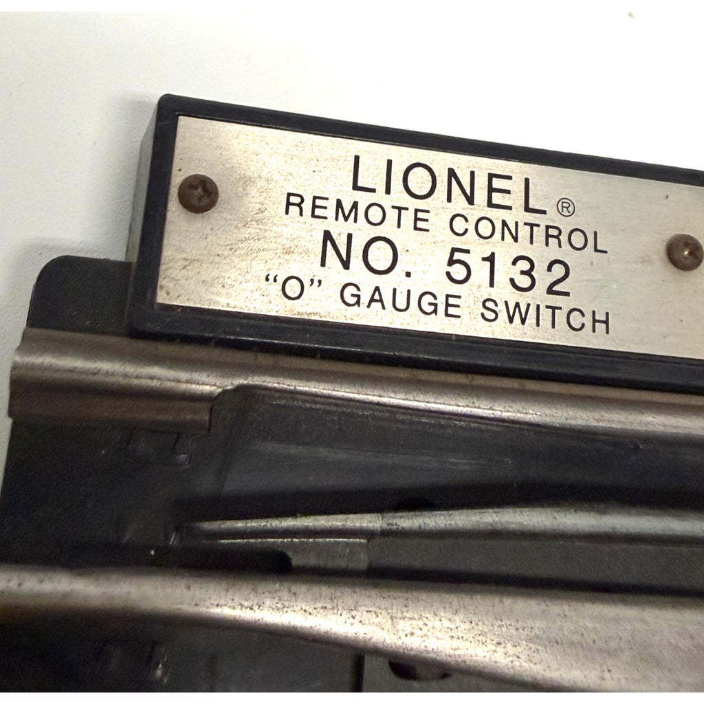 Vintage Lionel 6-5132 O Right Hand Remote Control Switch Turnout