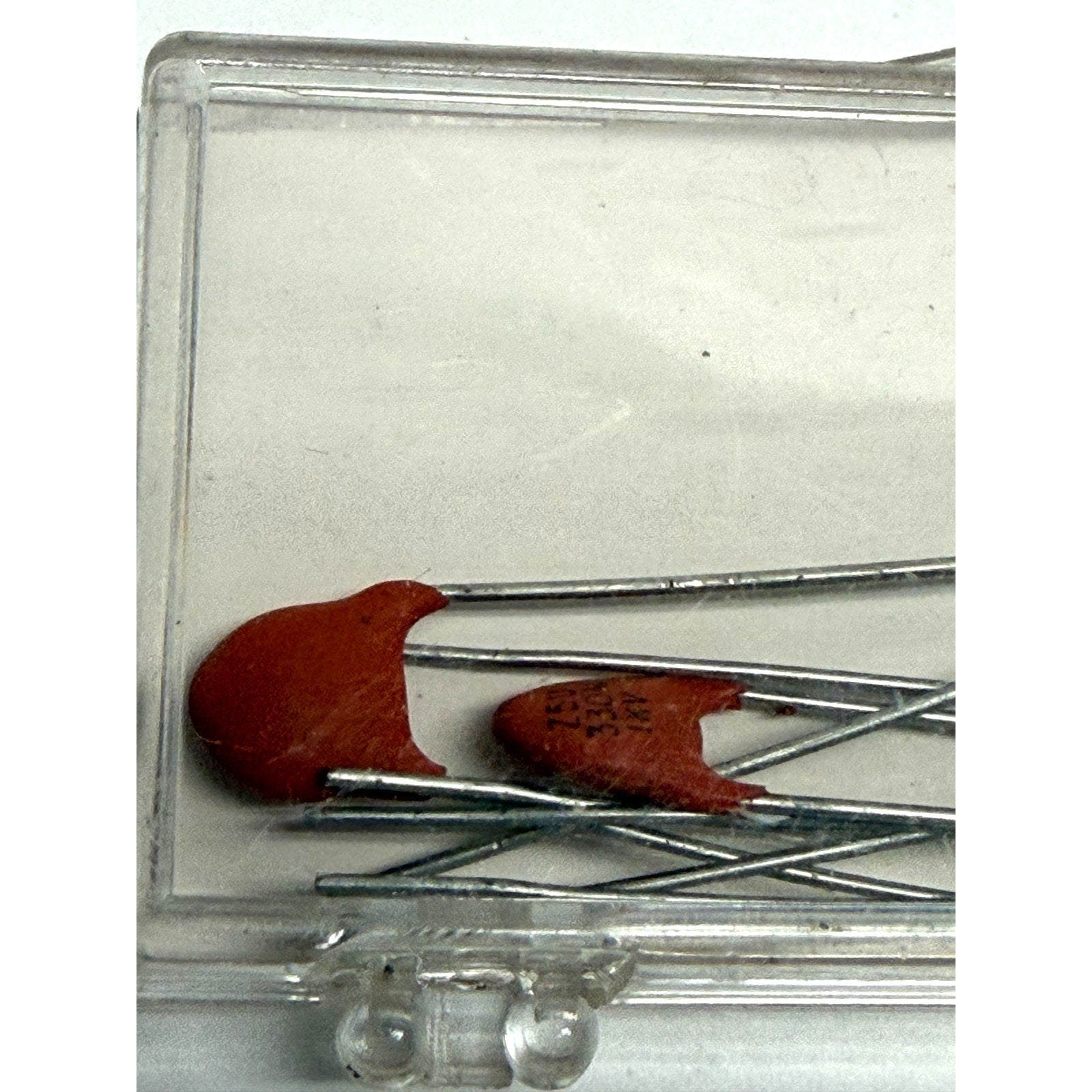 NEW Vintage NOS Sprague 5GA-T33 Ceramic Disc Capacitors .000330uF 1000V