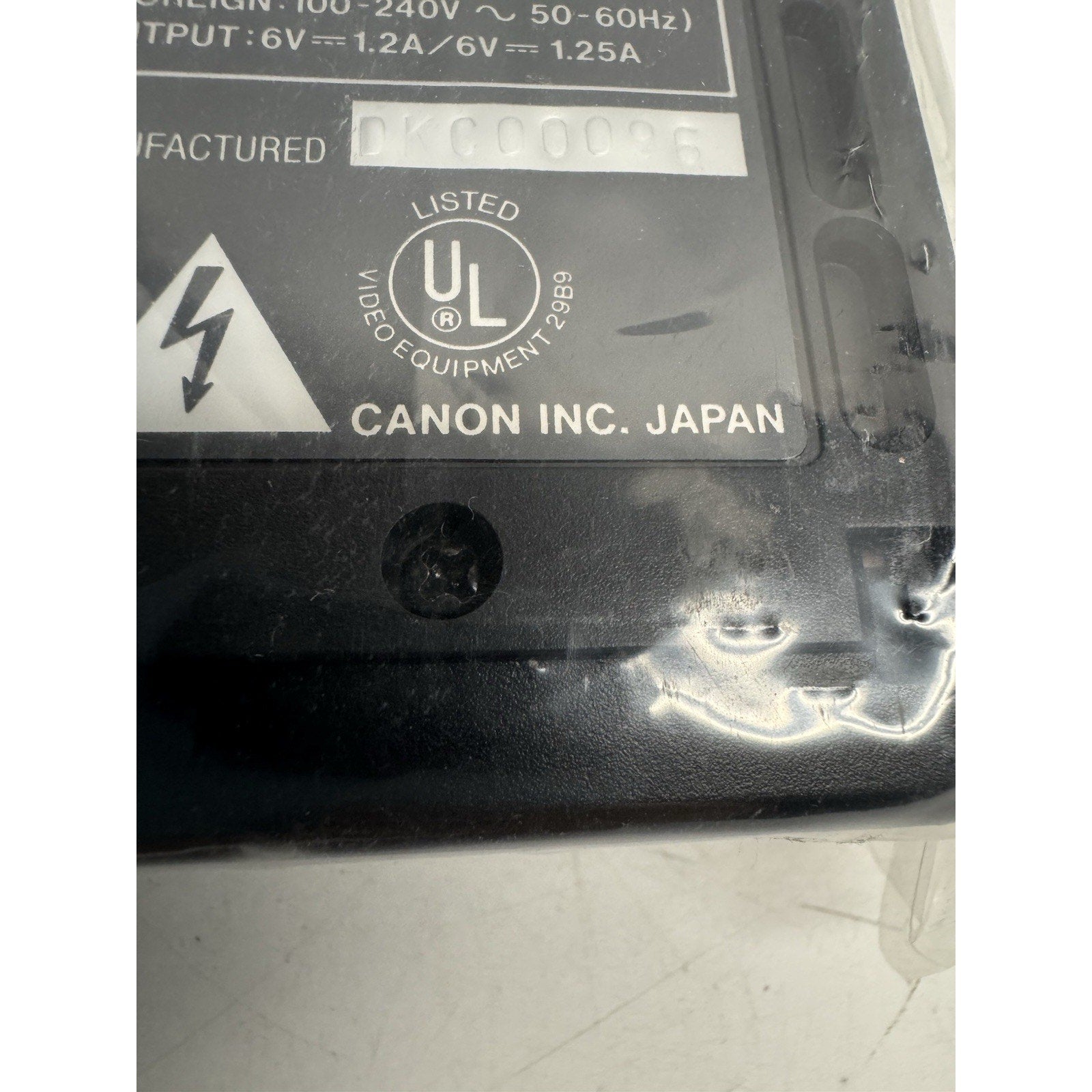 VINTAGE SEALED NEW CANON compact power Adaptor CA-E2A Made in Japan