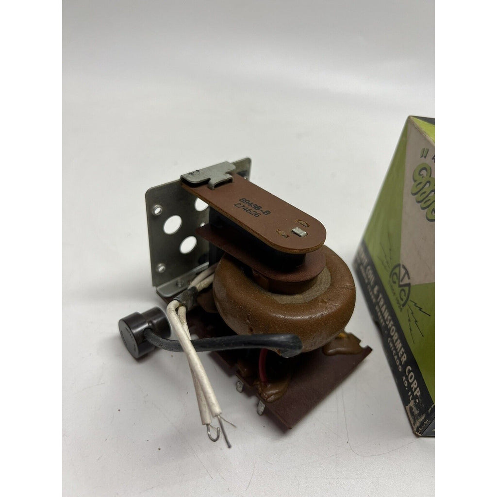 VINTAGE NOS Merit Vibrator Power Transformer P-3173 Boxed, Unused, New Old Stock