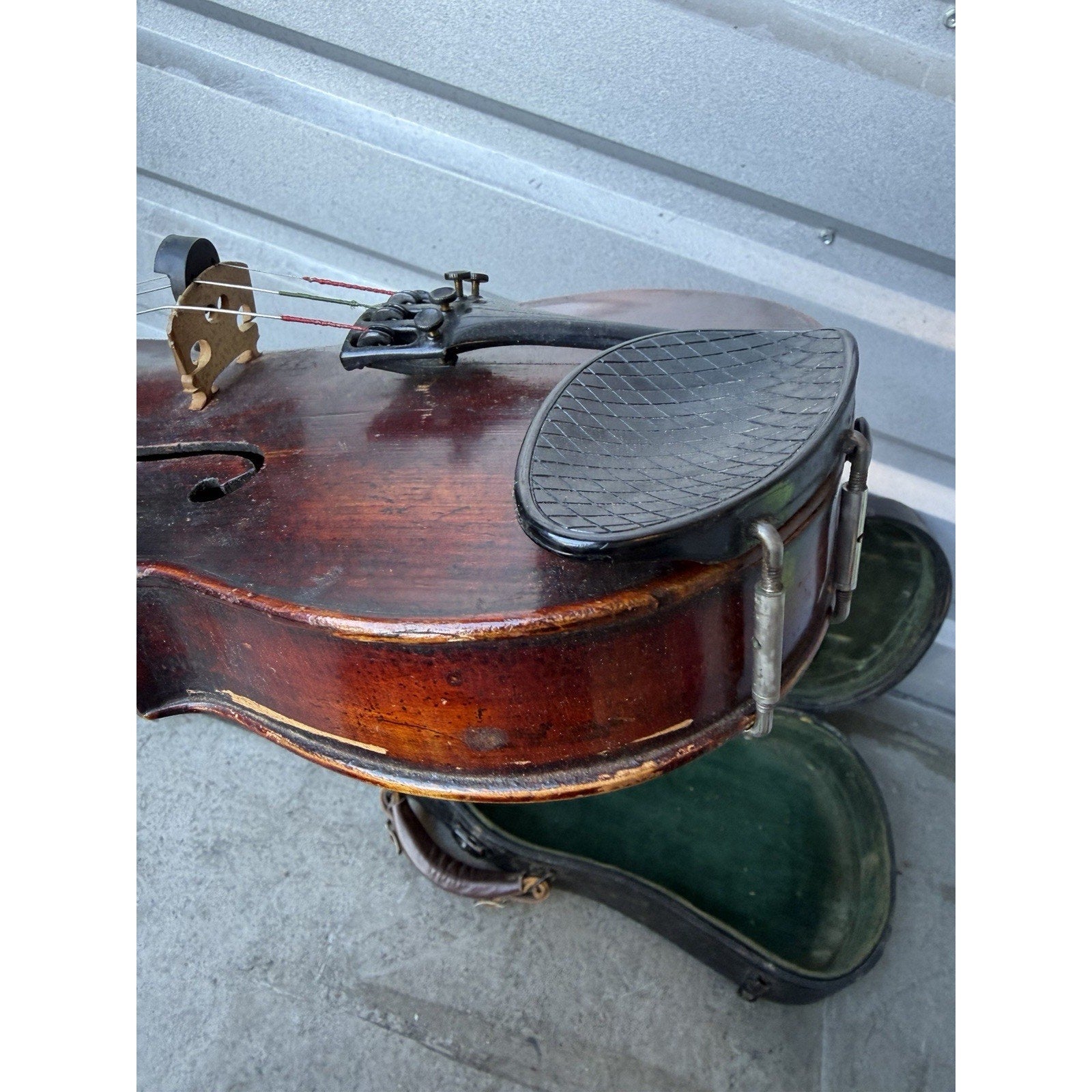 Vintage Stradavarius style 4/4 Violin w/Case ~~Missing String~~