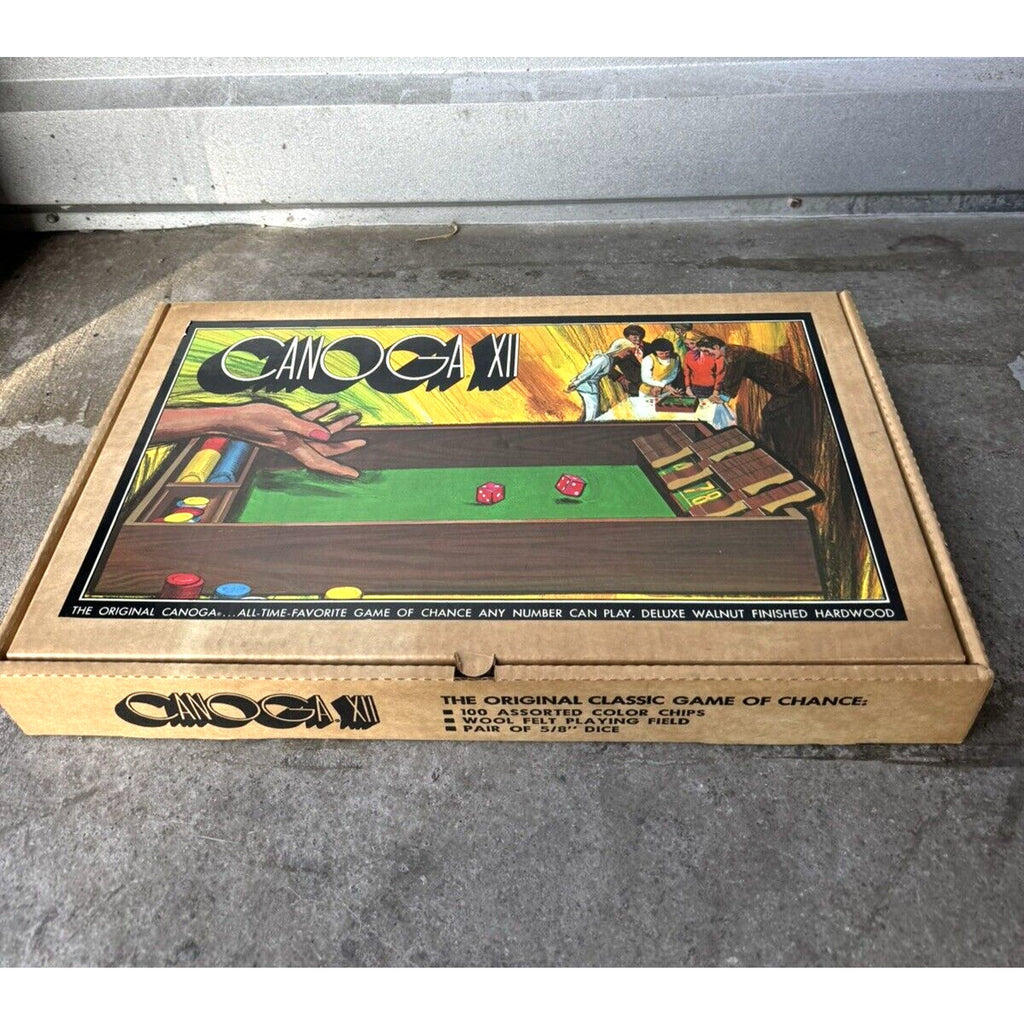 Vintage NOS Pacific Game CANOGA XII Dice Game #4000 Made in USA