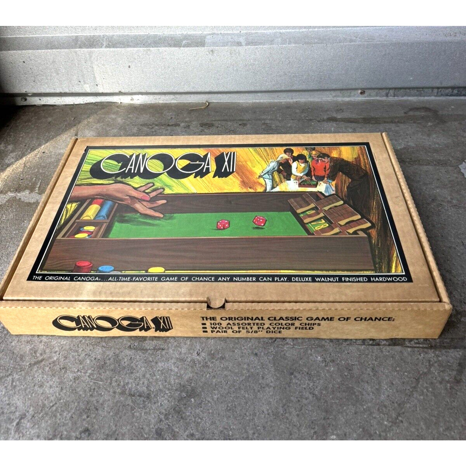 Vintage NOS Pacific Game CANOGA XII Dice Game #4000 Made in USA
