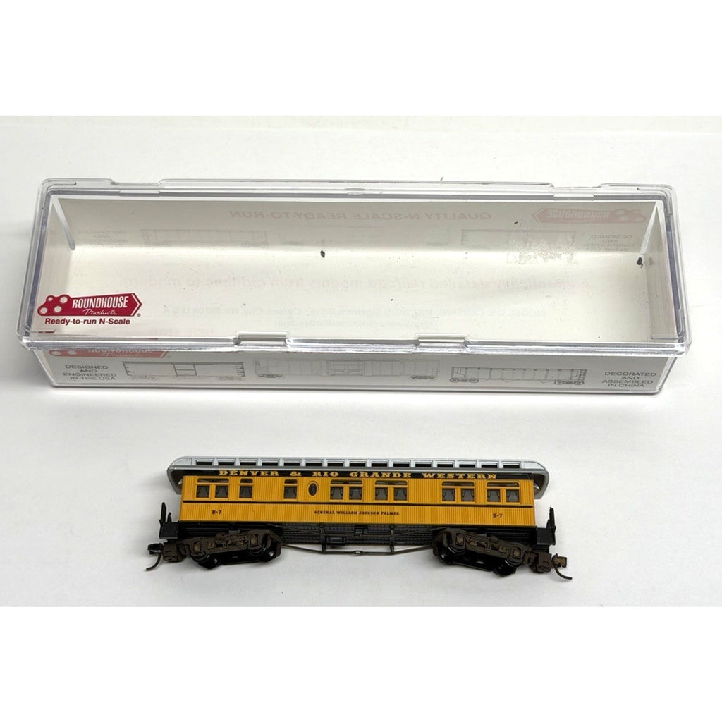 Vintage NOS N Roundhouse 85404 34' Overton Business D&RGW