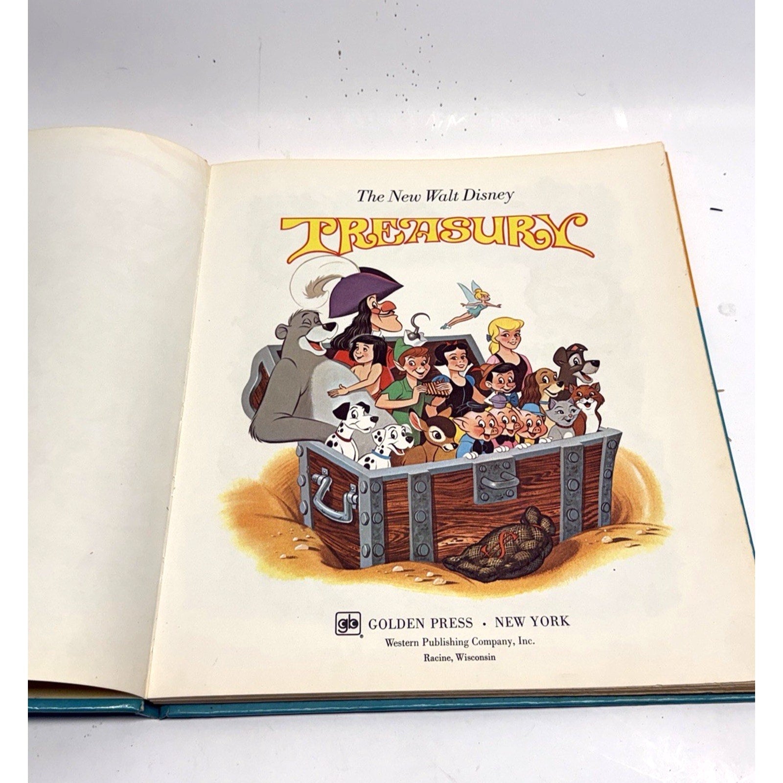 Vintage 1971 The Walt Disney Treasury Illustrated Book 10 Classic Stories