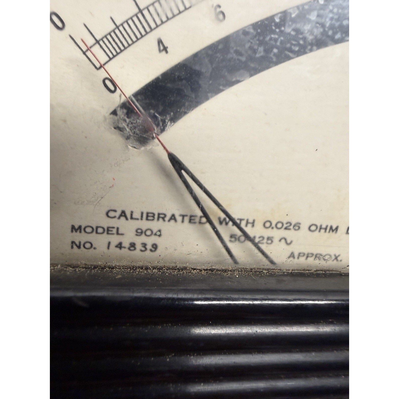 Vintage Weston Volt Meter D.C. Model 901