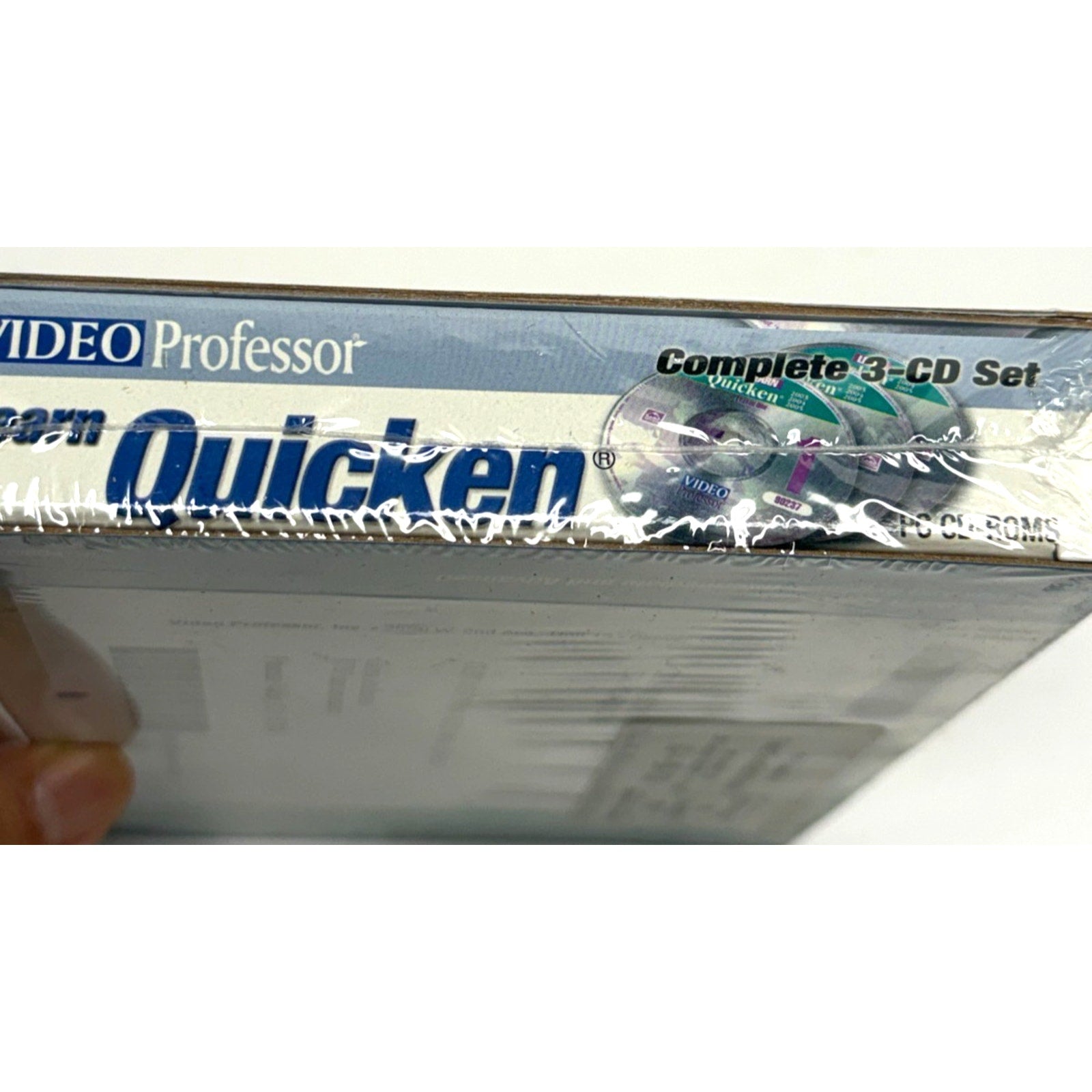 Vintage FACTORY SEALED Video Professor Learn Quicken PC Software