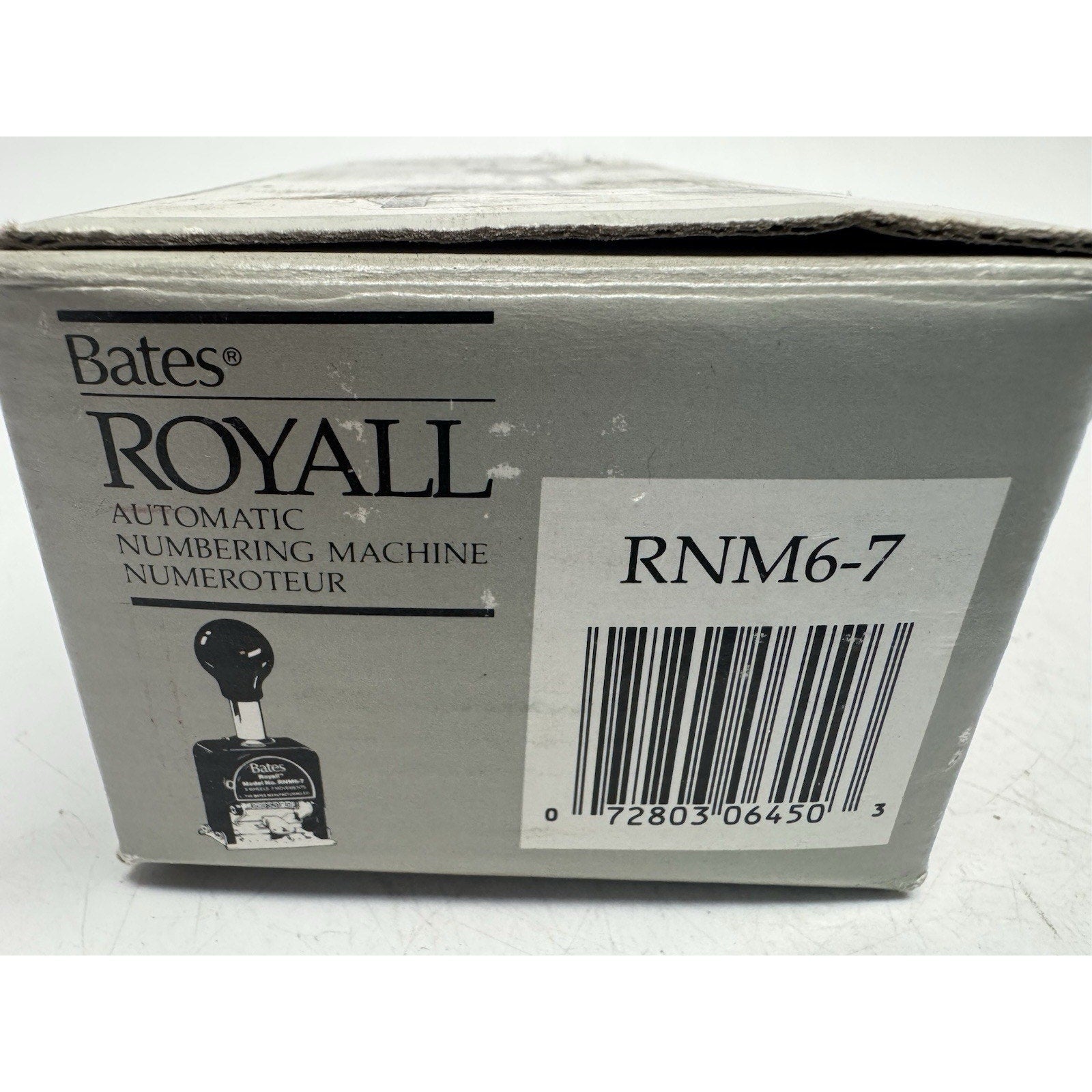 VINTAGE NOS Royall Economy Numbering Machine, Model RNM6-7