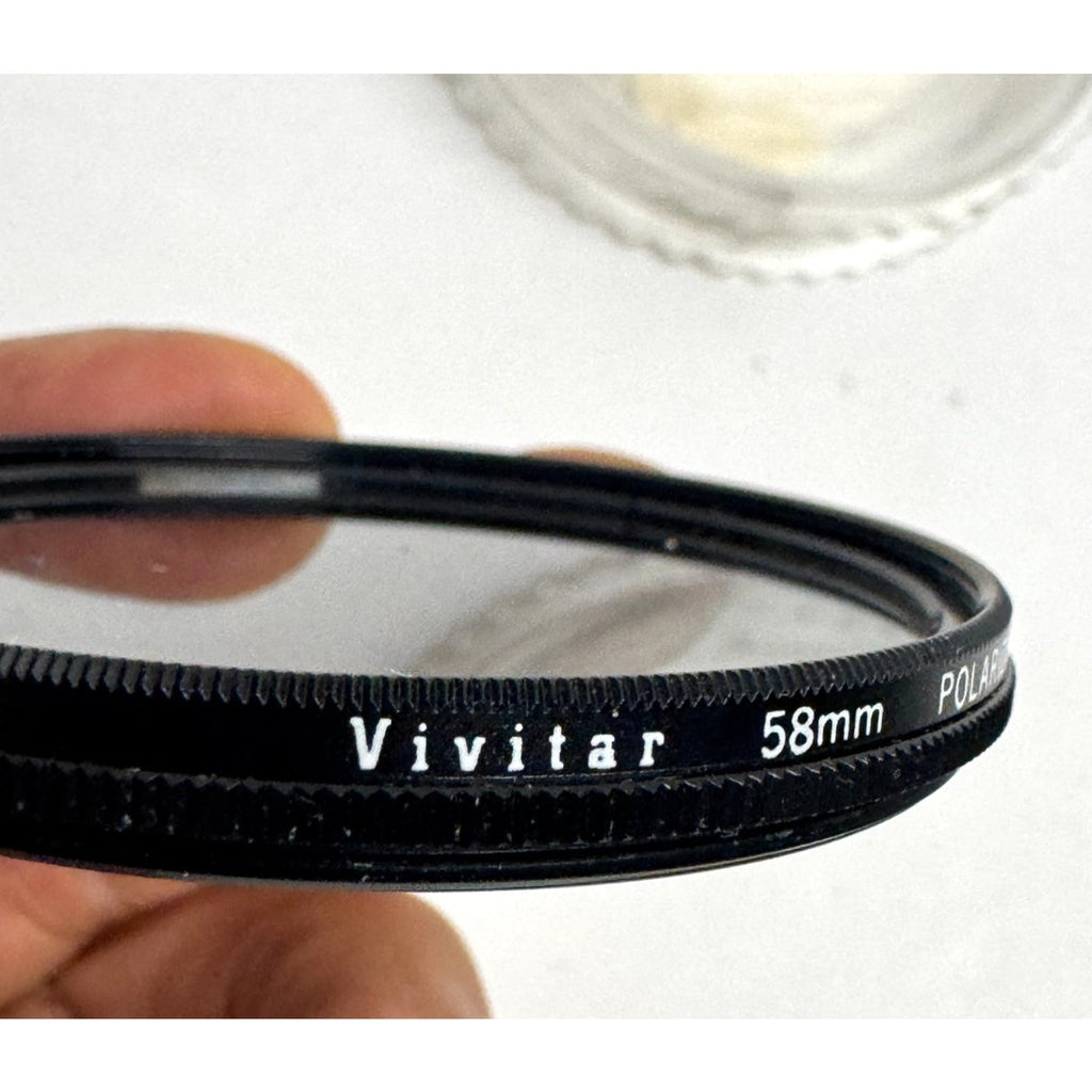 Vivitar 58mm Polarizing Filter Made in Japan