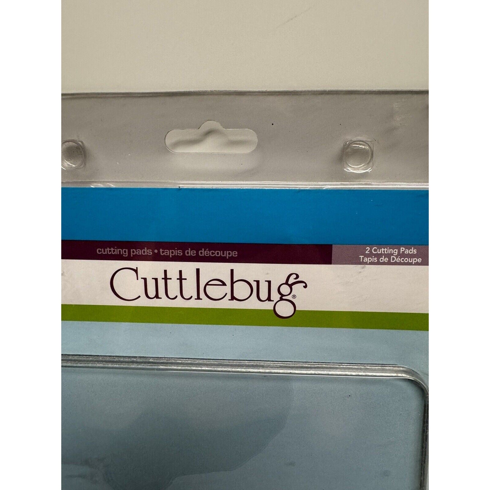 VINTAGE NOS SEALED Cuttlebug Set of 2 Cutting Pads Mats B 6" x 13"