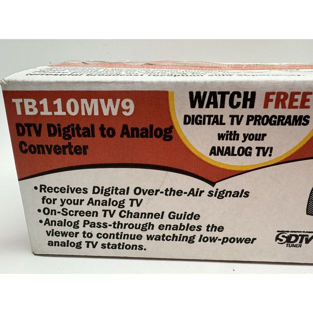 VINTAGE SEALED NEW Magnavox TB110MW9 DTV Digital to Analog Converter