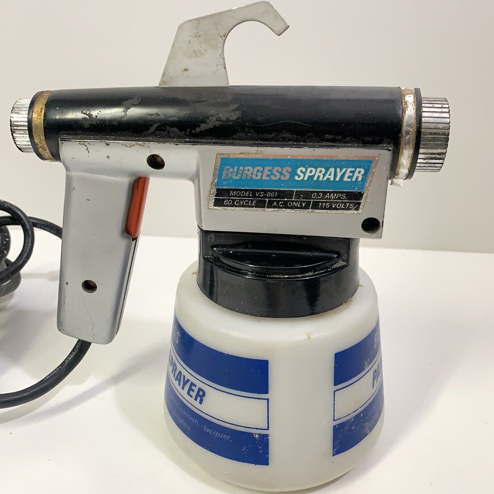 VINTAGE Burgess VS-860 Airless Paint Sprayer electric painting gun