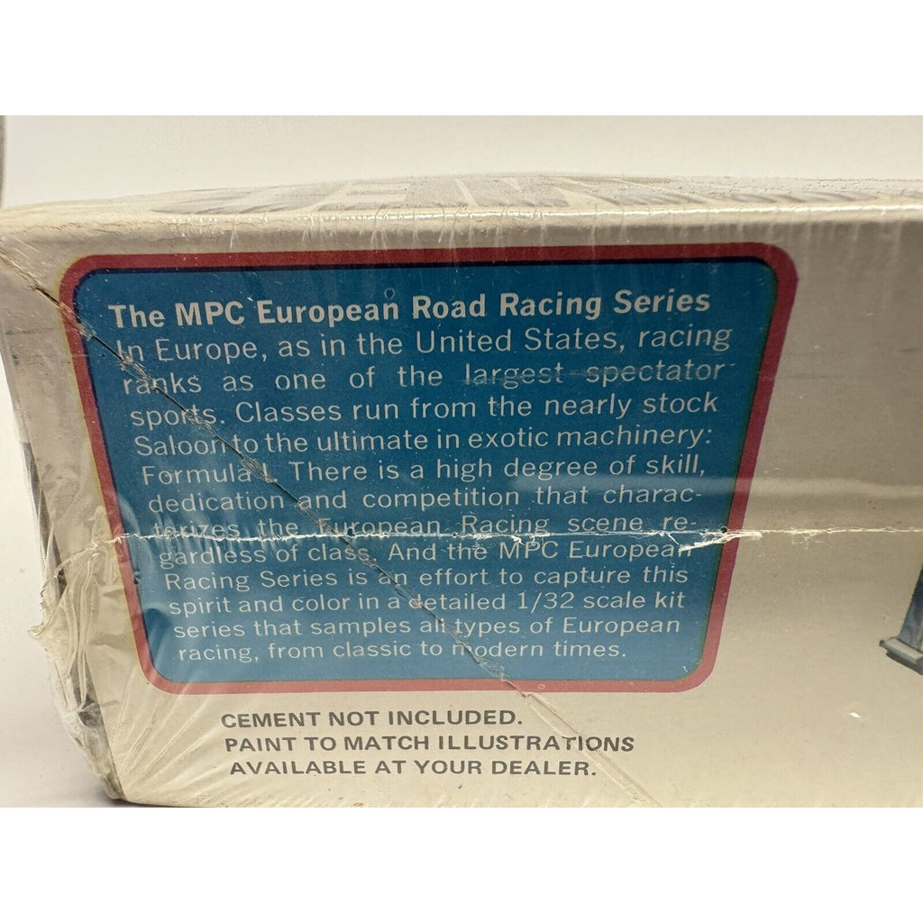VINTAGE FACTORY SEALED MPC European Racing Series Alfa Romeo 1/32 MISB