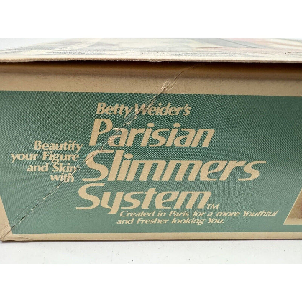 VINTAGE Health and Beauty Parisian Slimmers System Original Box, Manual & Brush