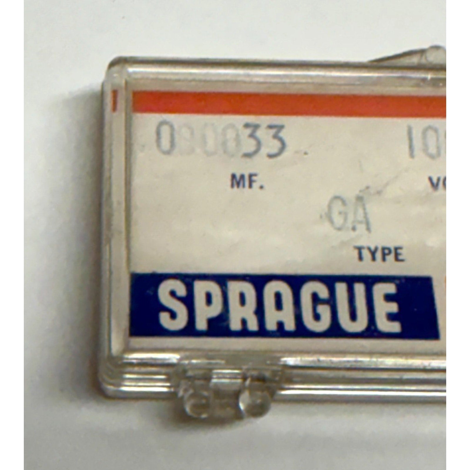 Vintage Sprague 5GA-Q33 GA Ceramic Disc Capacitors .00033uF 330pF 1000V NIB