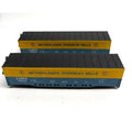 VTG NEW Lot of 2 Bachmann Box Car Netherlands Overseas Mills LUNX 70254