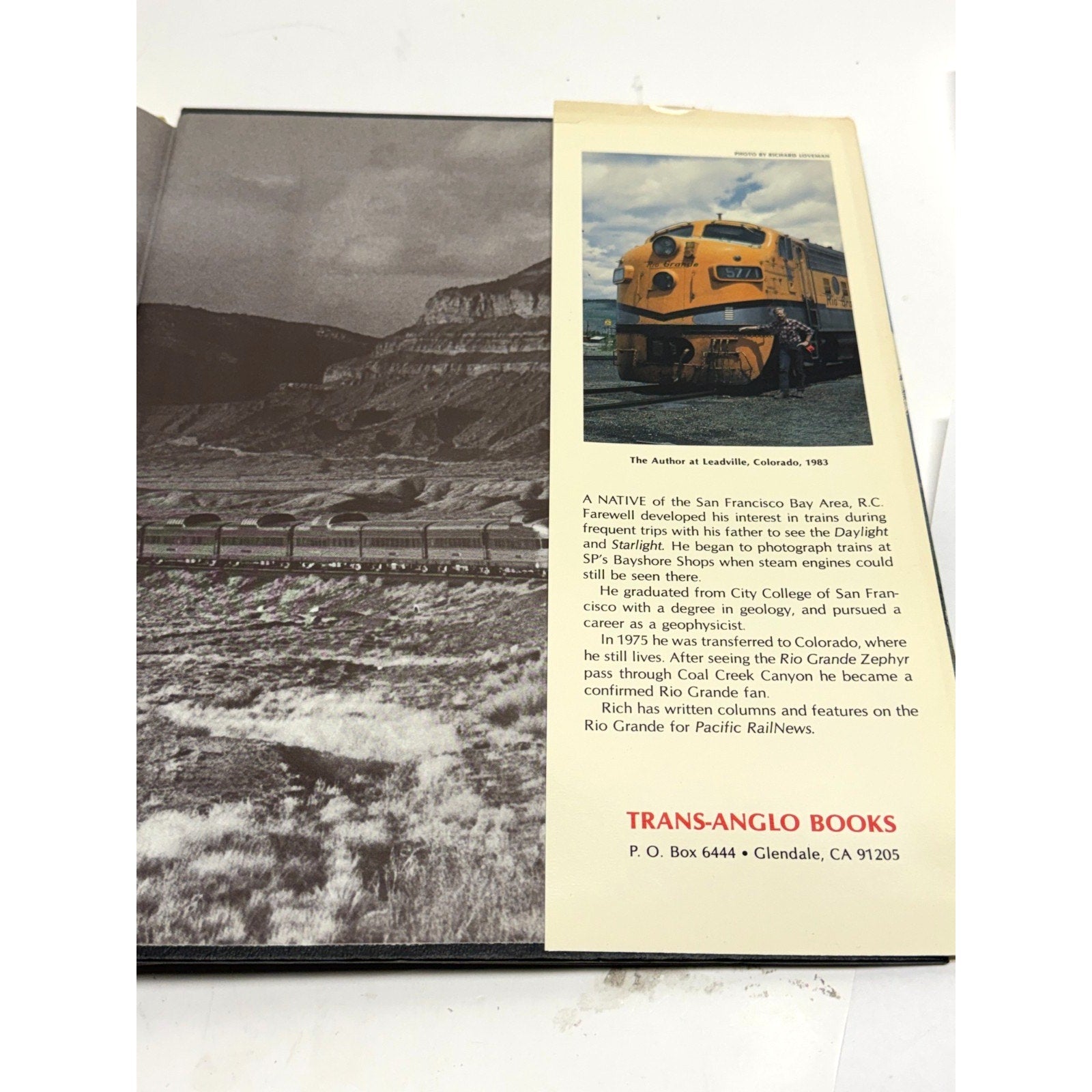 Vintage R C Farewell / RIO GRANDE RULER OF THE ROCKIES 1989