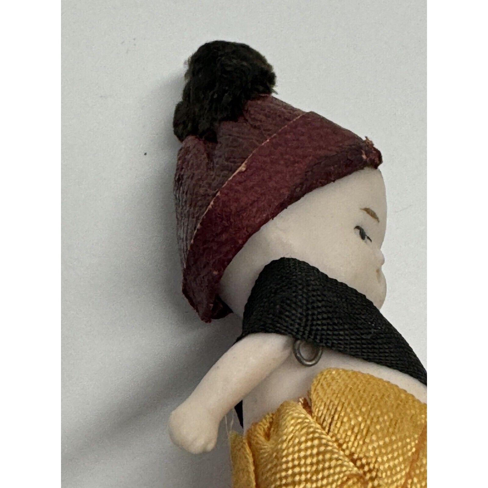 VINTAGE German Bisque Doll Boy Jointed Arms 3"