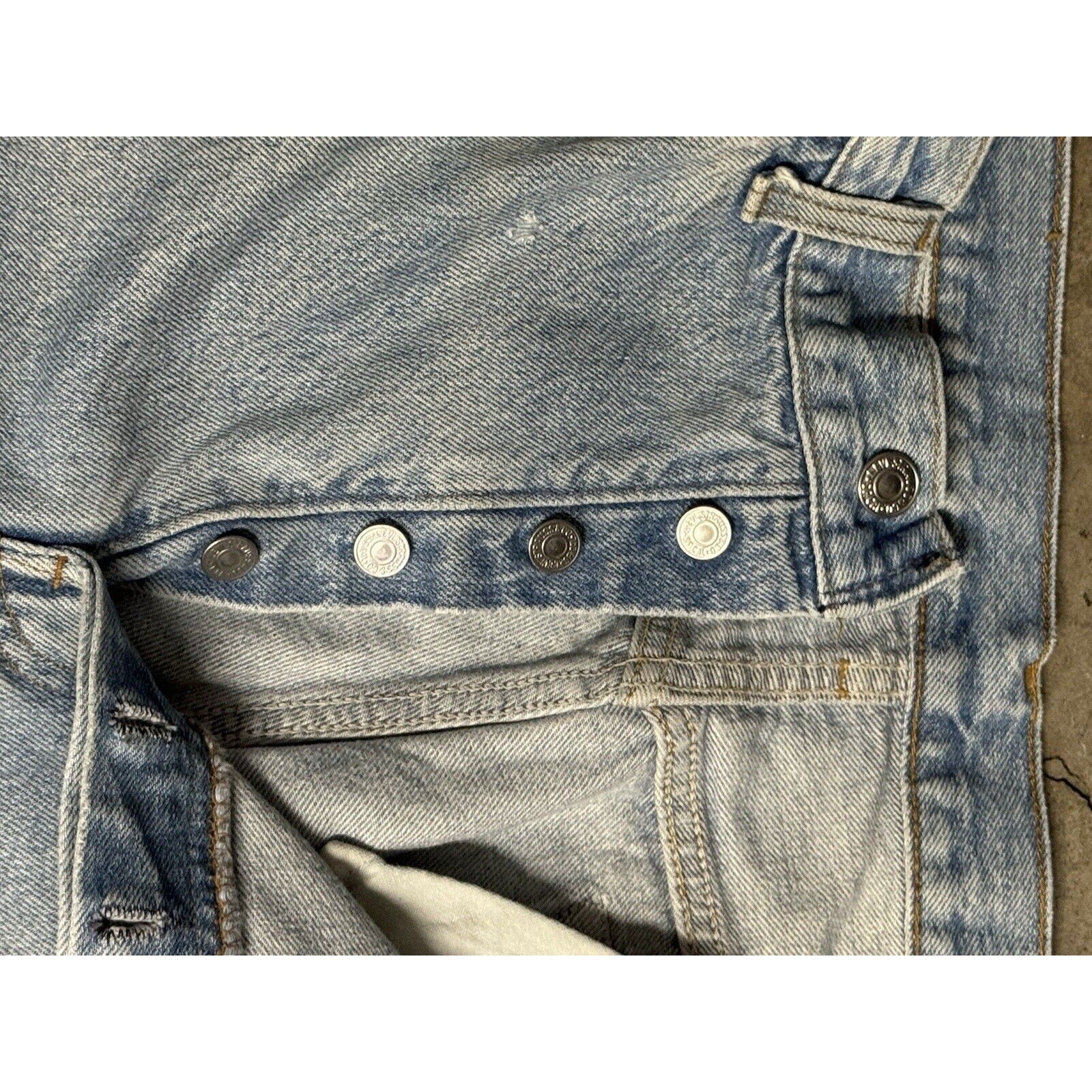 Vintage 1980s Levi's 501-0115 Denim Jeans W36 L30 Made in USA