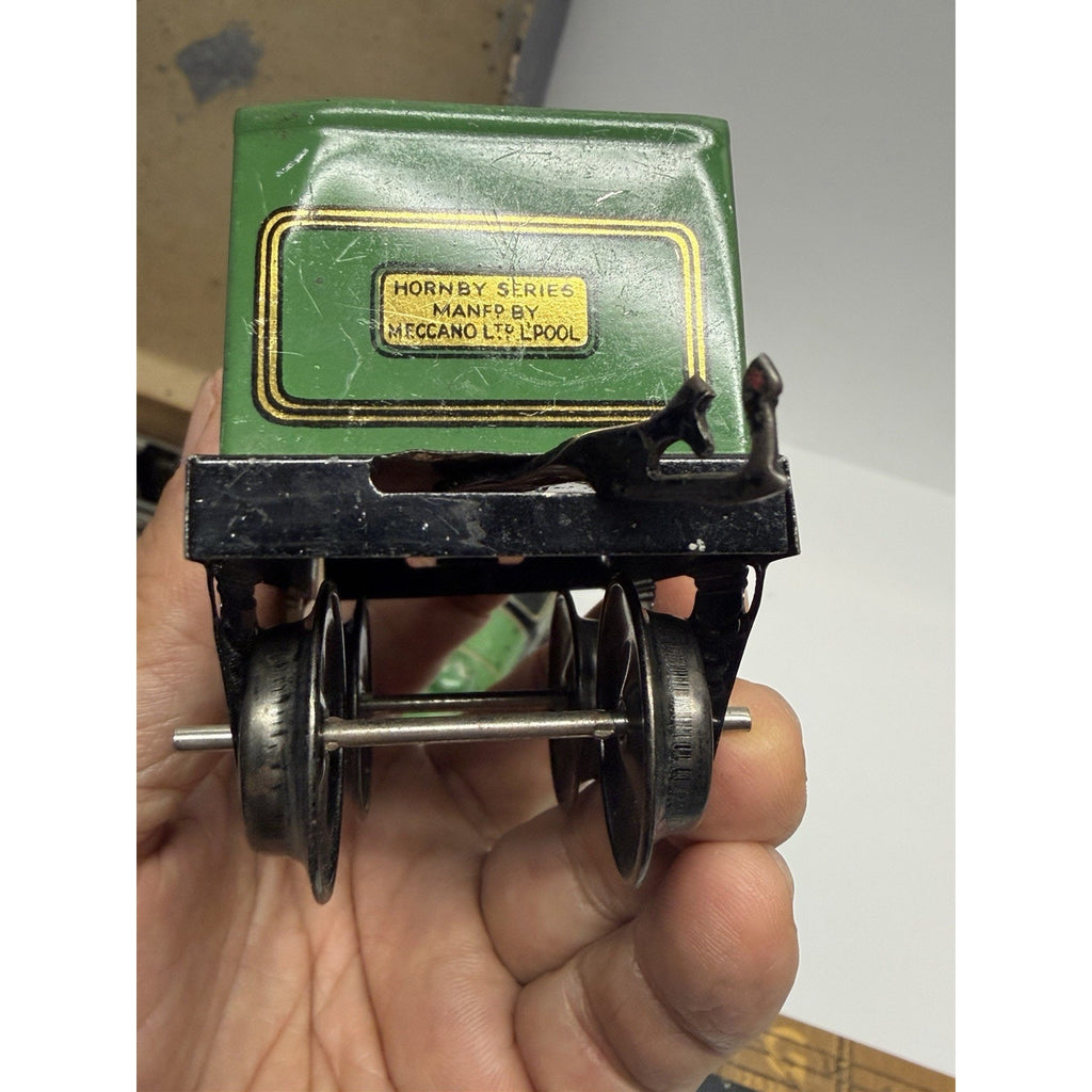 VINTAGE 1950 RARE HORNBY TRAIN M1 GOODS SET MECCANO LIMITED MADE IN ENGLAND