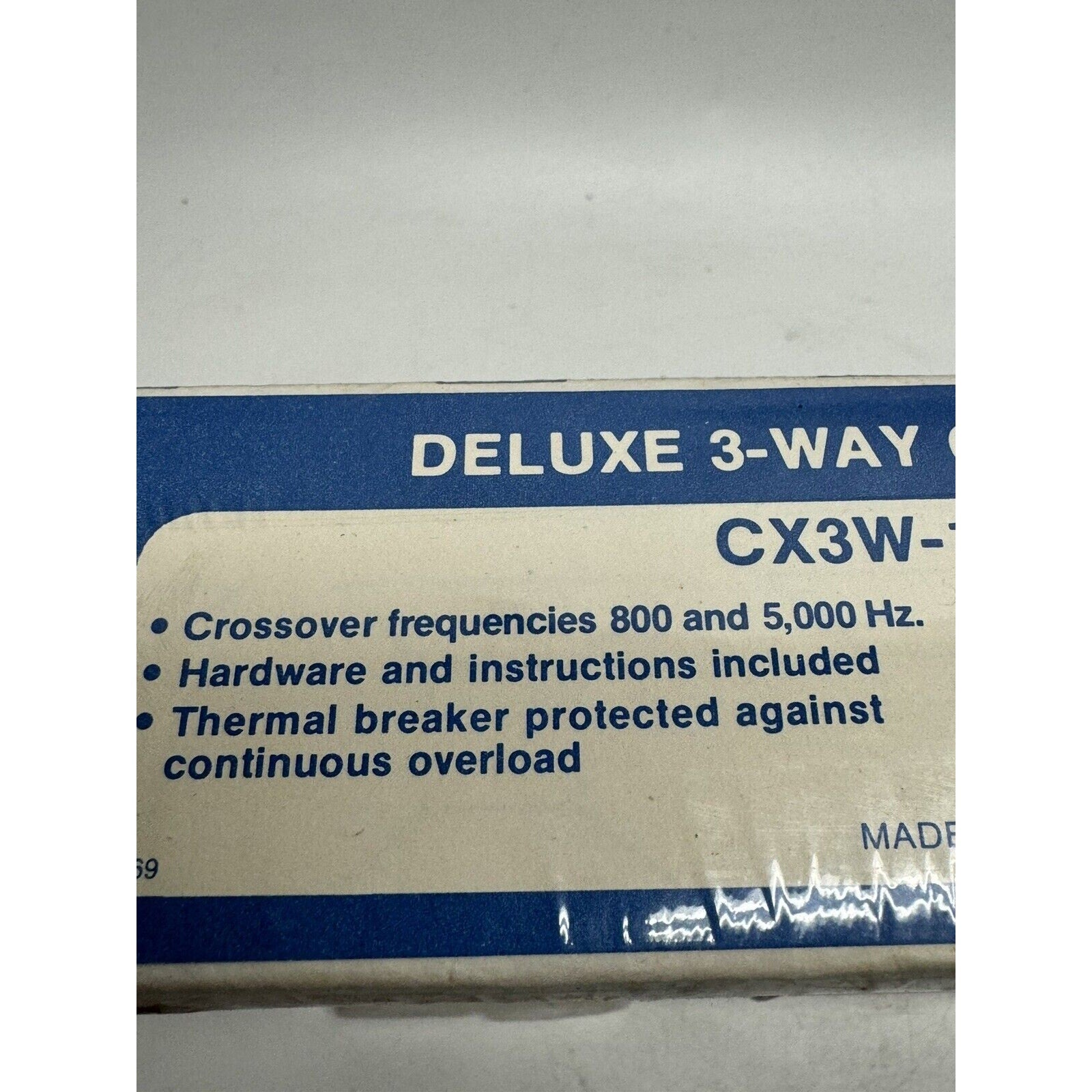 VINTAGE FACTORY SEALED Pyle 3-Way Crossover CX3W-150P 150 Watts