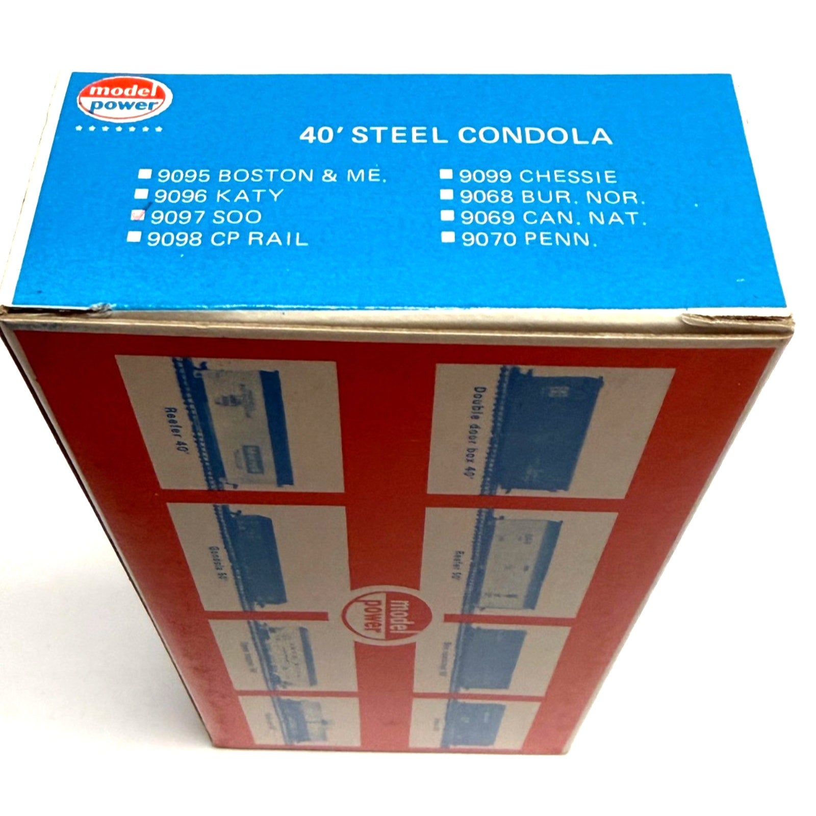 Vintage FACTORY SEALED NEW SOO LINE 67297 40' STEEL GONDOLA