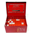 Vintage SPI 30-931-0 Red Metal Index Box Micro Drill Pins Incomplete