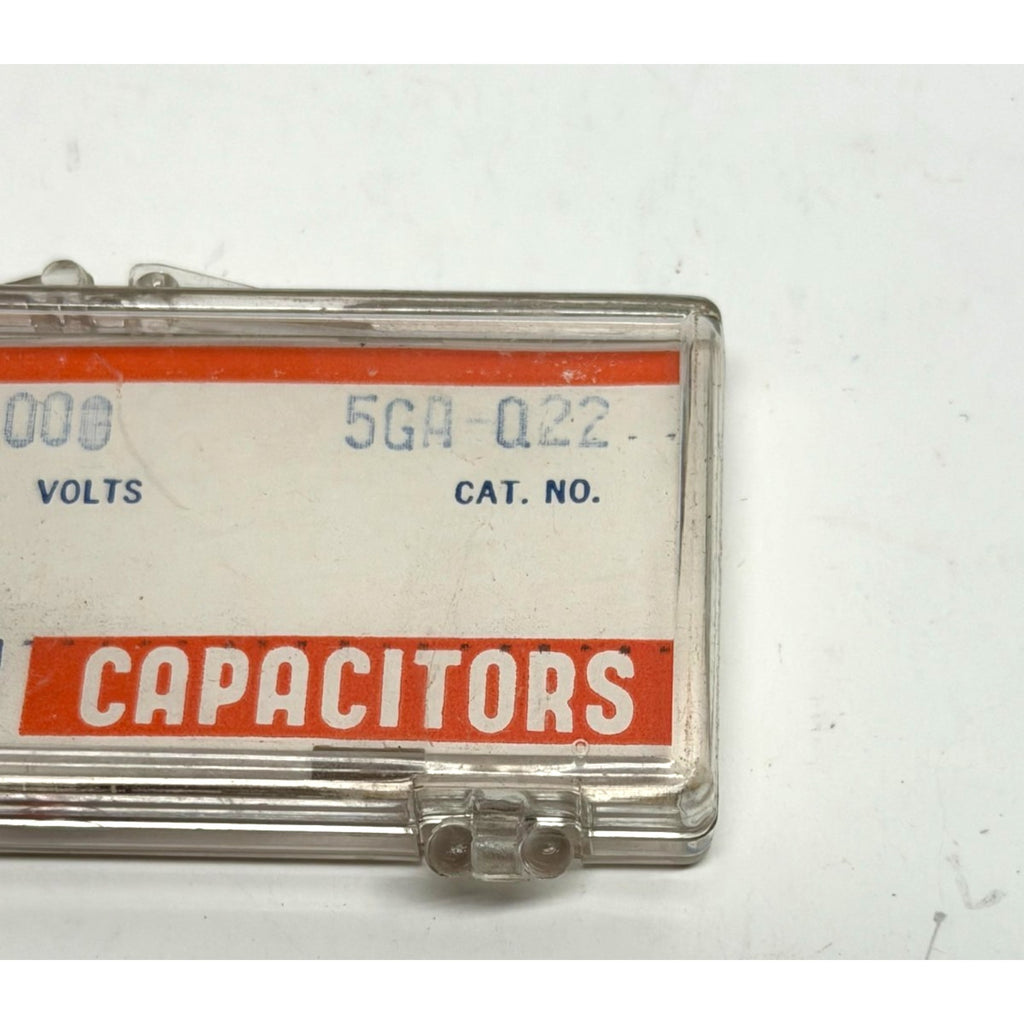 Vintage Sprague 5GA-Q22 Ceramic Disc Capacitor .000022uF 1000V NOS