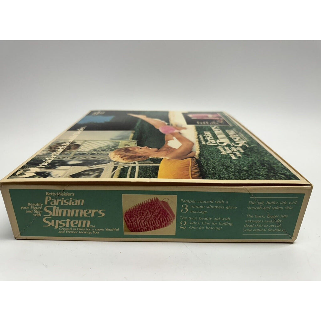 VINTAGE Health and Beauty Parisian Slimmers System Original Box, Manual & Brush
