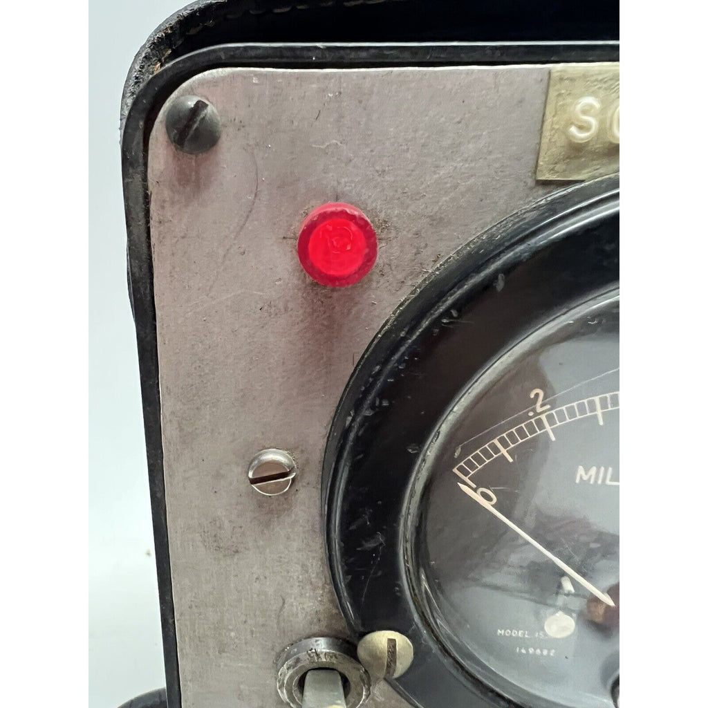 Vintage WESTON Milliamperes Meter Model 1531 : Power On