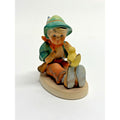 Vintage Goebel Hummel 'Singing Lesson' Figurine #63 3" W. Germany, Vintage