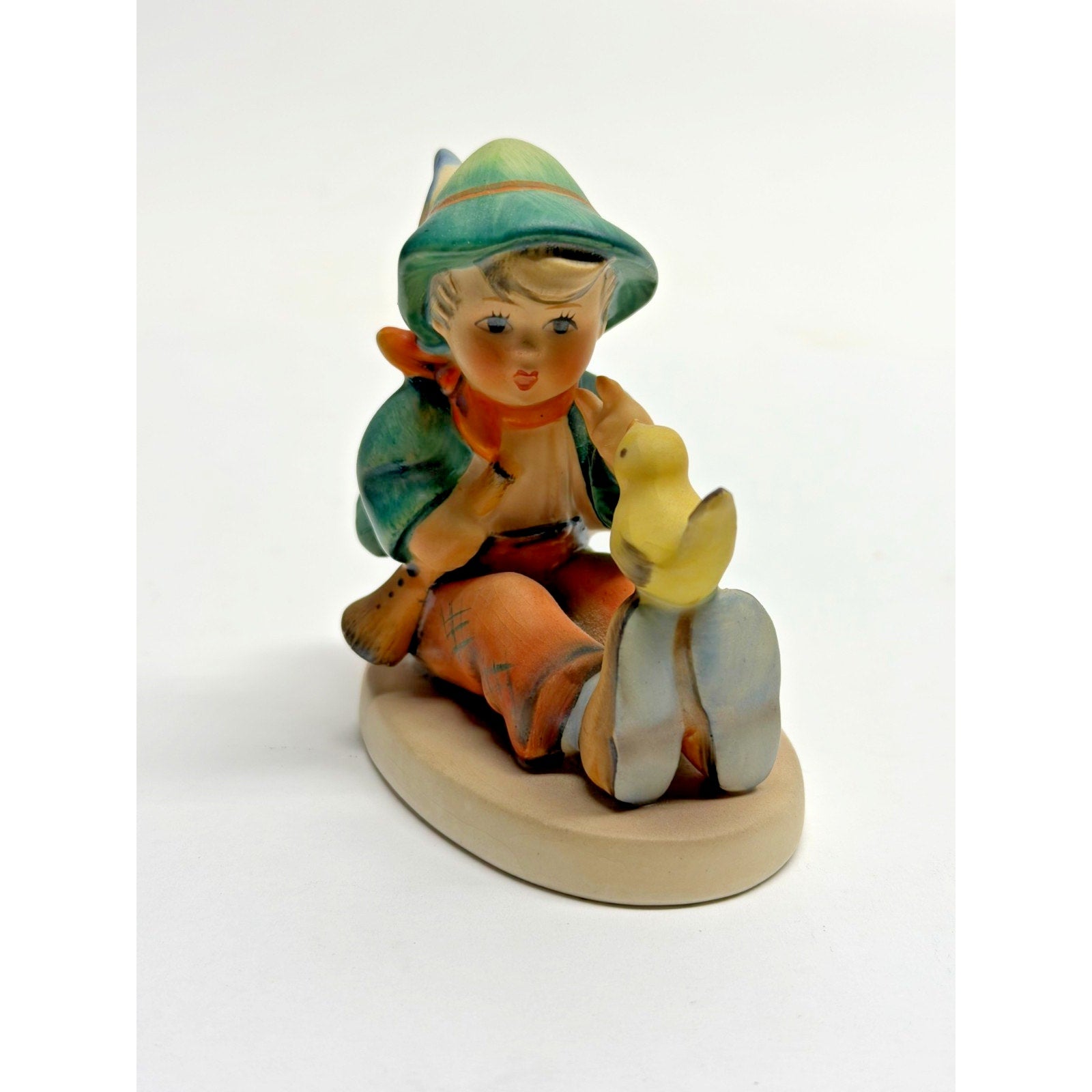 Vintage Goebel Hummel 'Singing Lesson' Figurine #63 3" W. Germany, Vintage