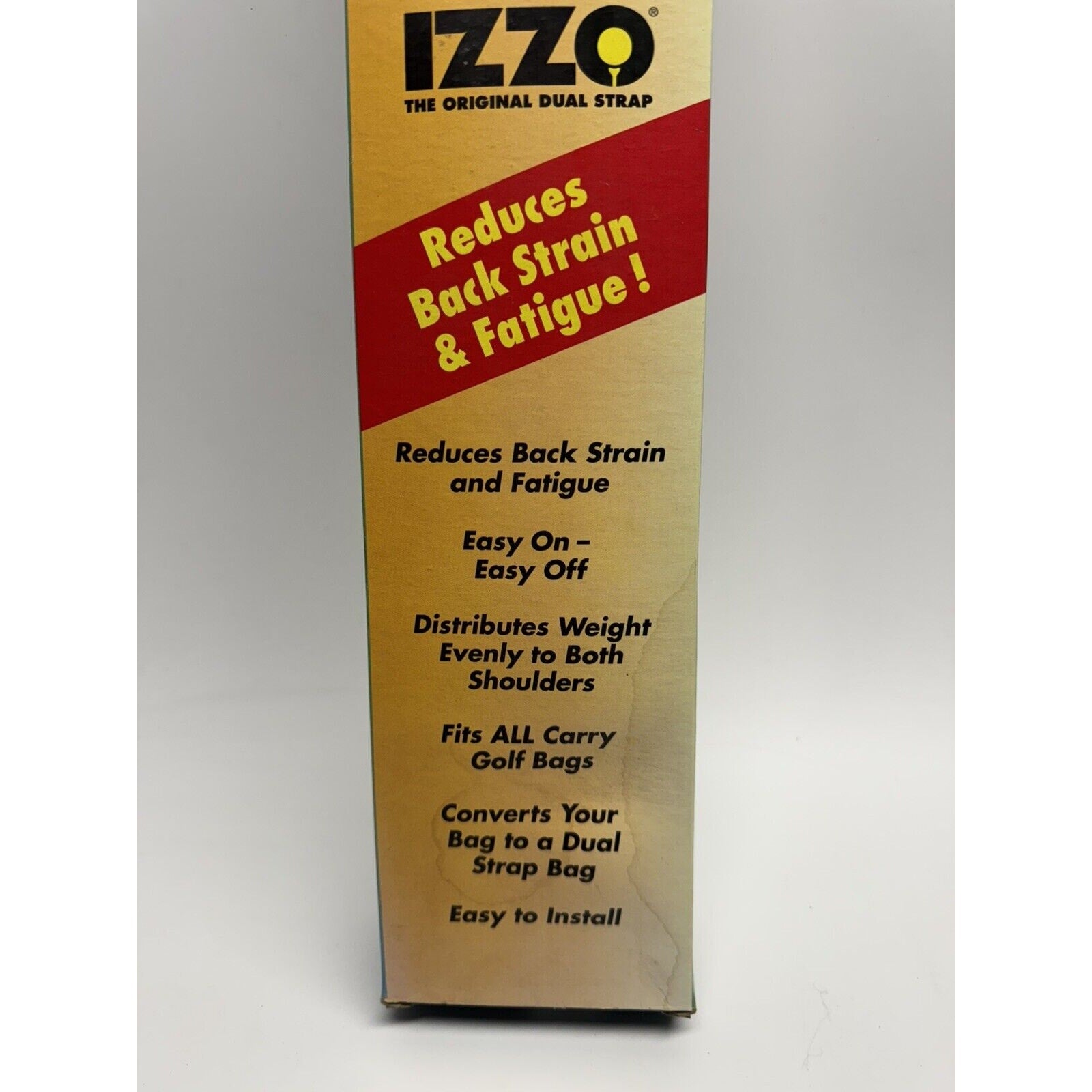 VINTAGE NOS Izzo Golf Dual Strap with Comfort Swivel Technology
