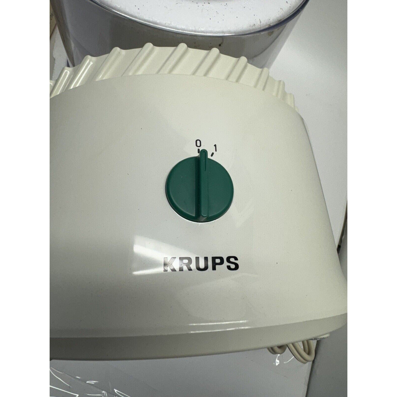Vintage NOS Krups La Glaciere 1 Qt Auto Ice Cream Maker Model 337 MADE IN ITALY
