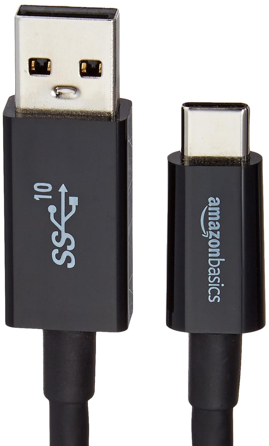 USB-C to USB-A 3.1 Gen 2 Adapter Charger Cable, Fast Charger, 10Gbps High-Speed, USB-IF Certified, Compatible with Iphone 16/15, Ipad, Tablets, Laptops, 3 Foot, Black