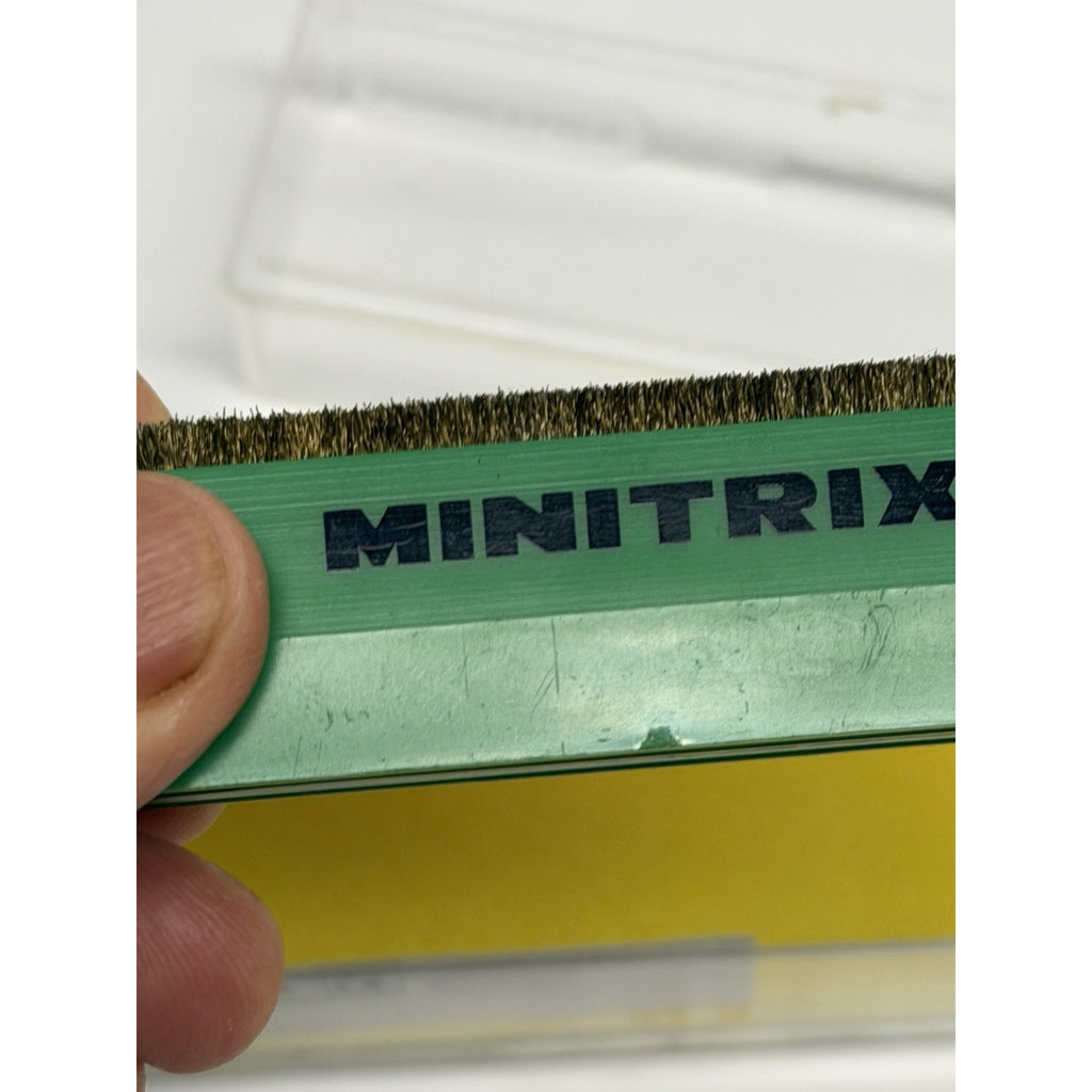 VINTAGE NOS Minitrix 66623 - N-Lokrad-Reinigungsbürste - Spur N Made in Germany
