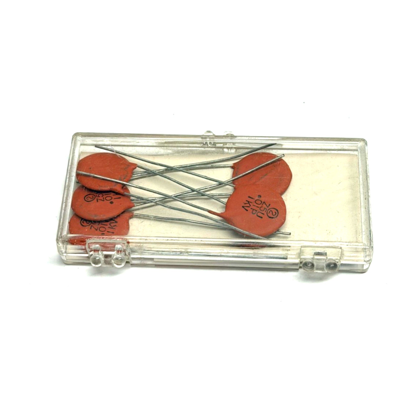 Vtg 5pc NOS Sprague 5HK-S10 .01uF 1000V 1kV Ceramic Disc Capacitors HYK Z5U