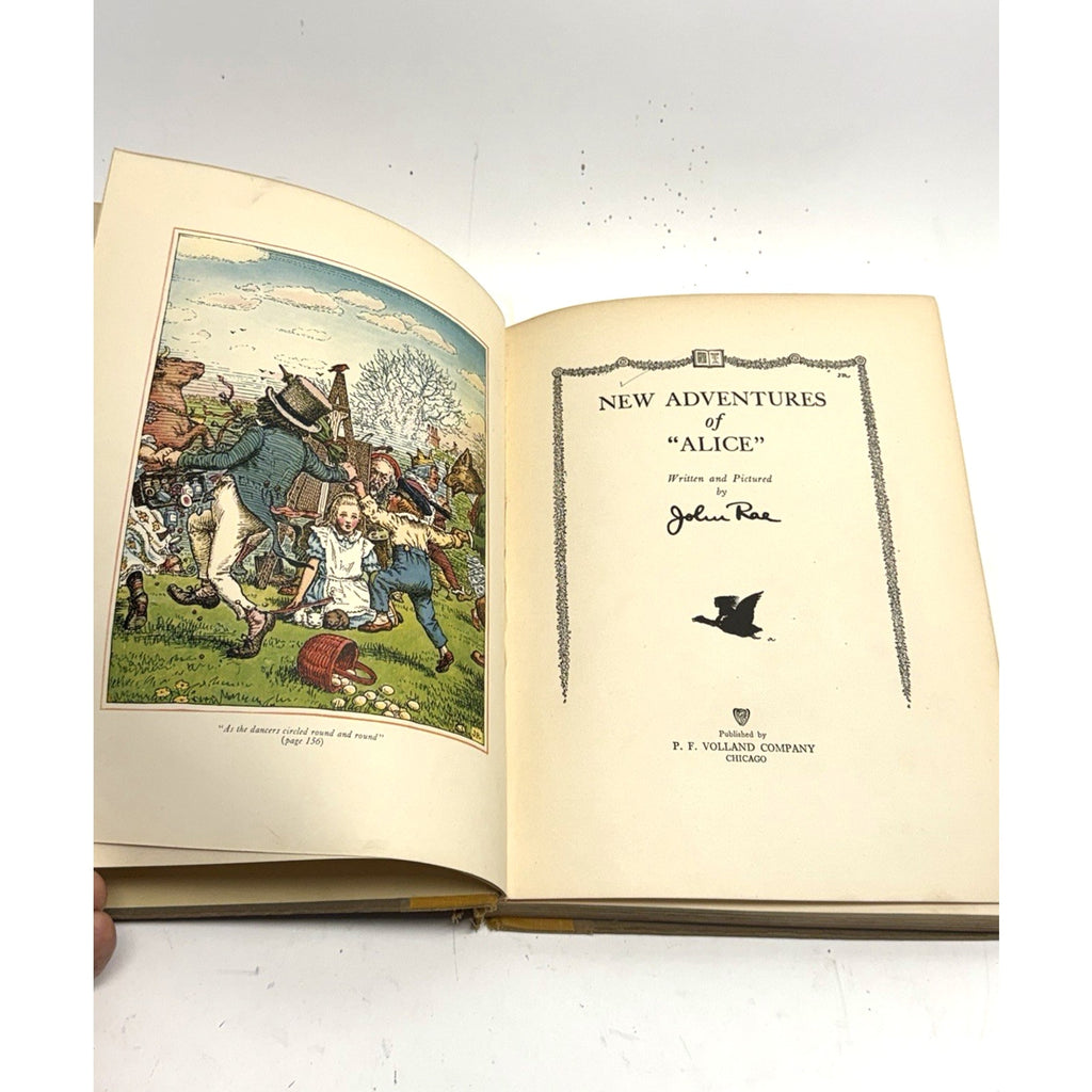 VINTAGE 1917 New Adventures of Alice, John Rae A continuation Of Wonderland