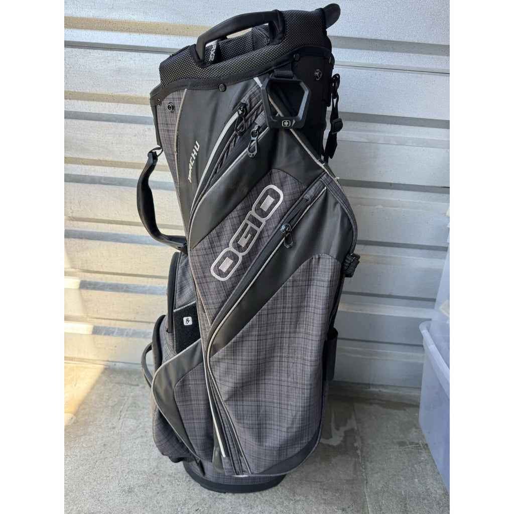 Ogio Machu Golf Cart Bag TORQ Strap Cart Strap Channel 16-Way w/Rain Cover