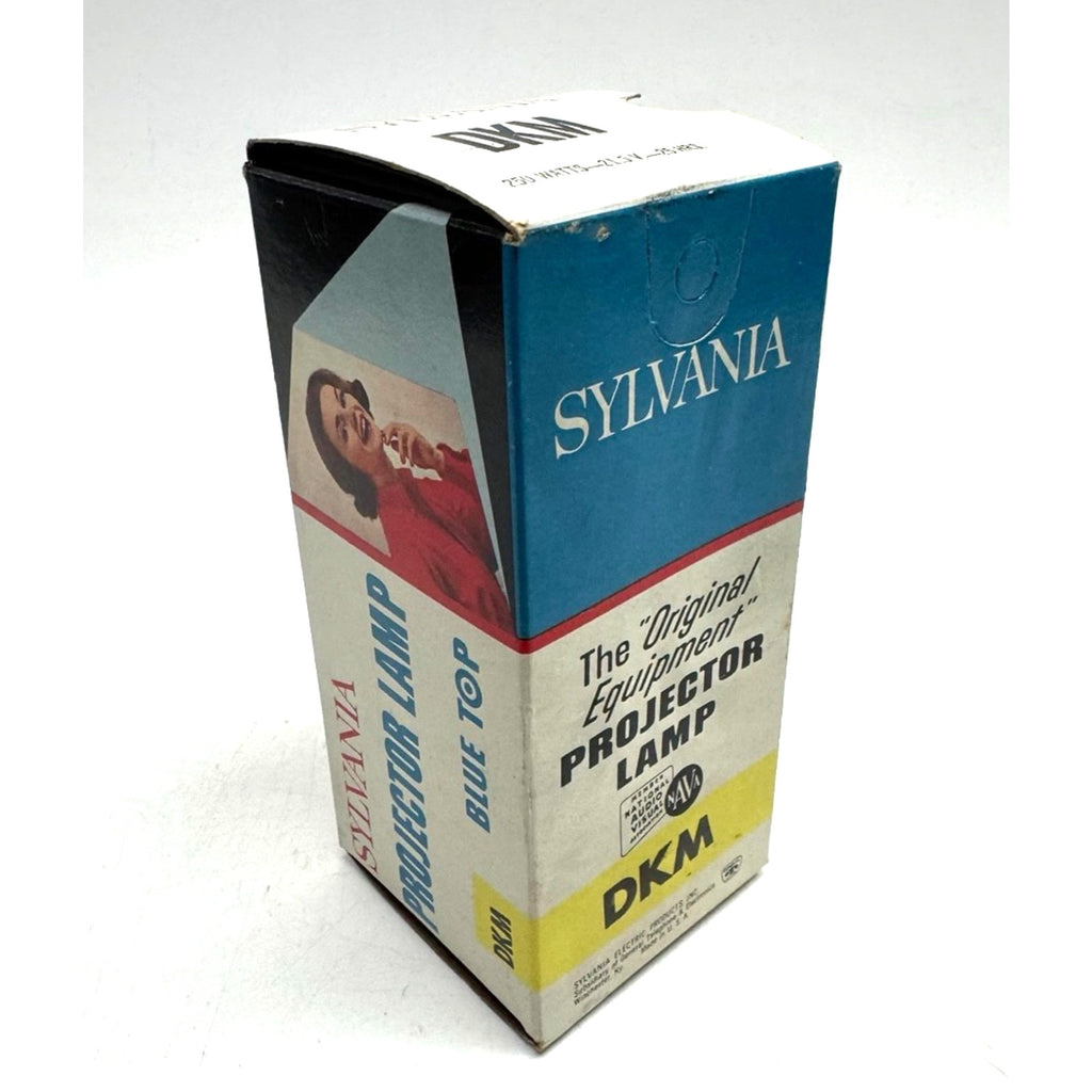 Vintage NOS Sylvania DKM Projector Lamp 250 Watts 21.5 Volts CERTIFIED