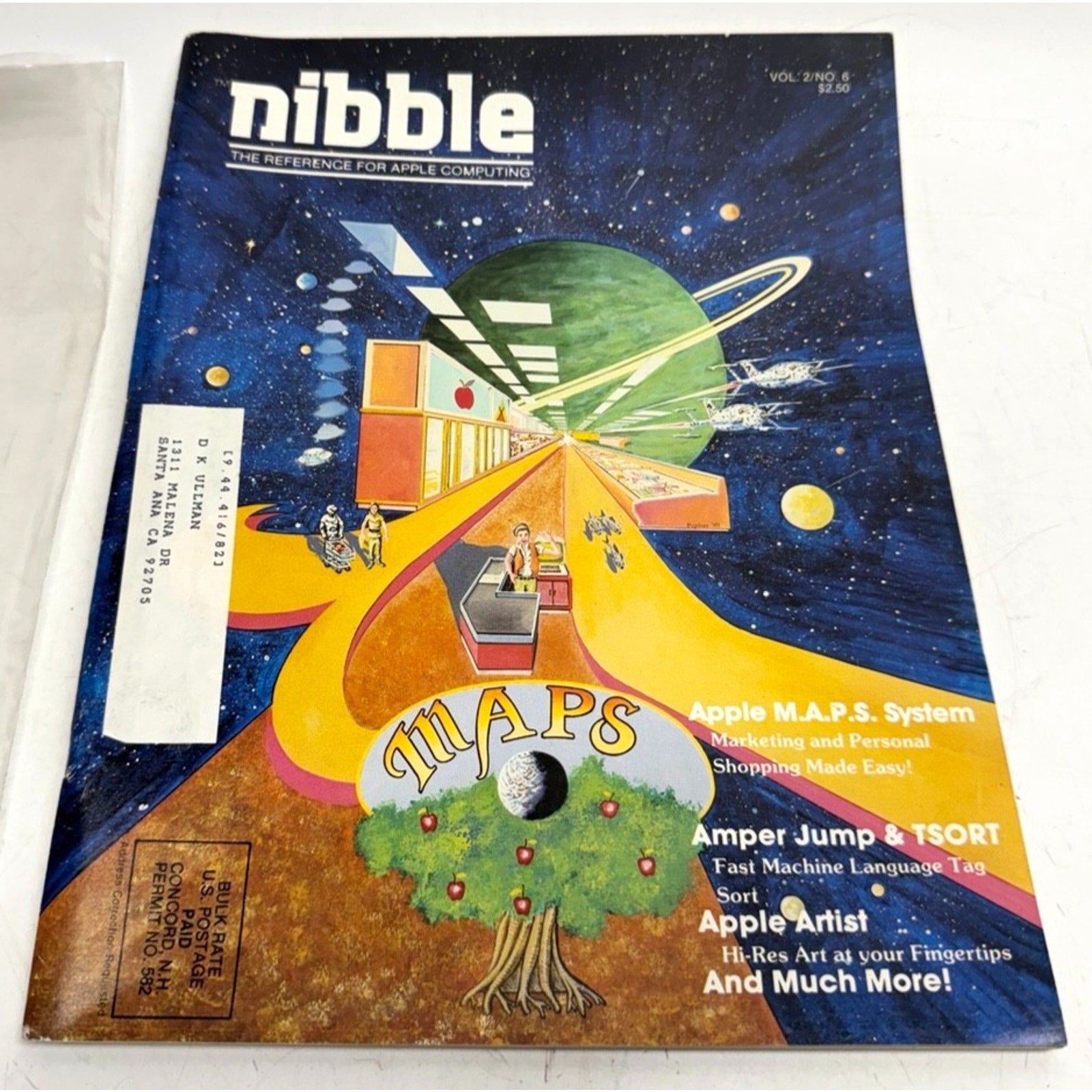 VINTAGE NIBBLE Apple M.A.P.S. System Vol. 02/ No. 06