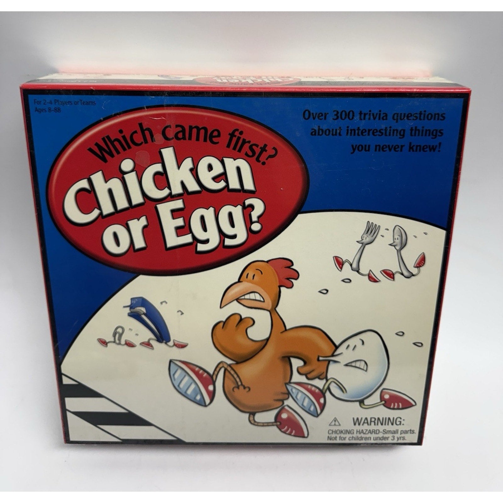 FACTORY SEALED Which Came First the Chicken or the Egg? Trivia Family Board Game