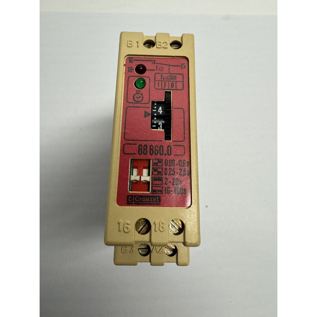 VINTAGE Crouzet Timing Module 88-860-010 24V-60HZ