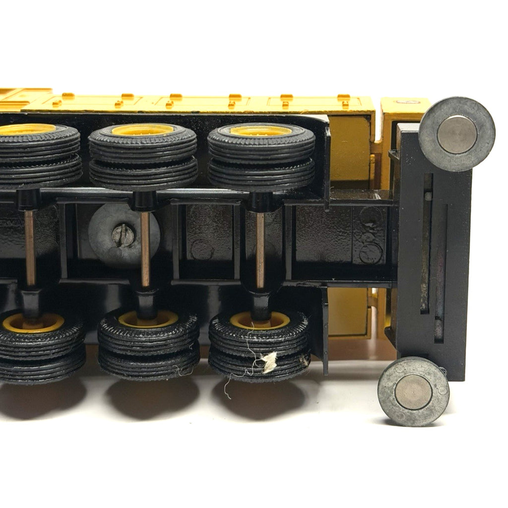 Vintage NZG 152 Grove TM1500 Mobile Crane - Yellow 1/55 Die-cast Made In Germany