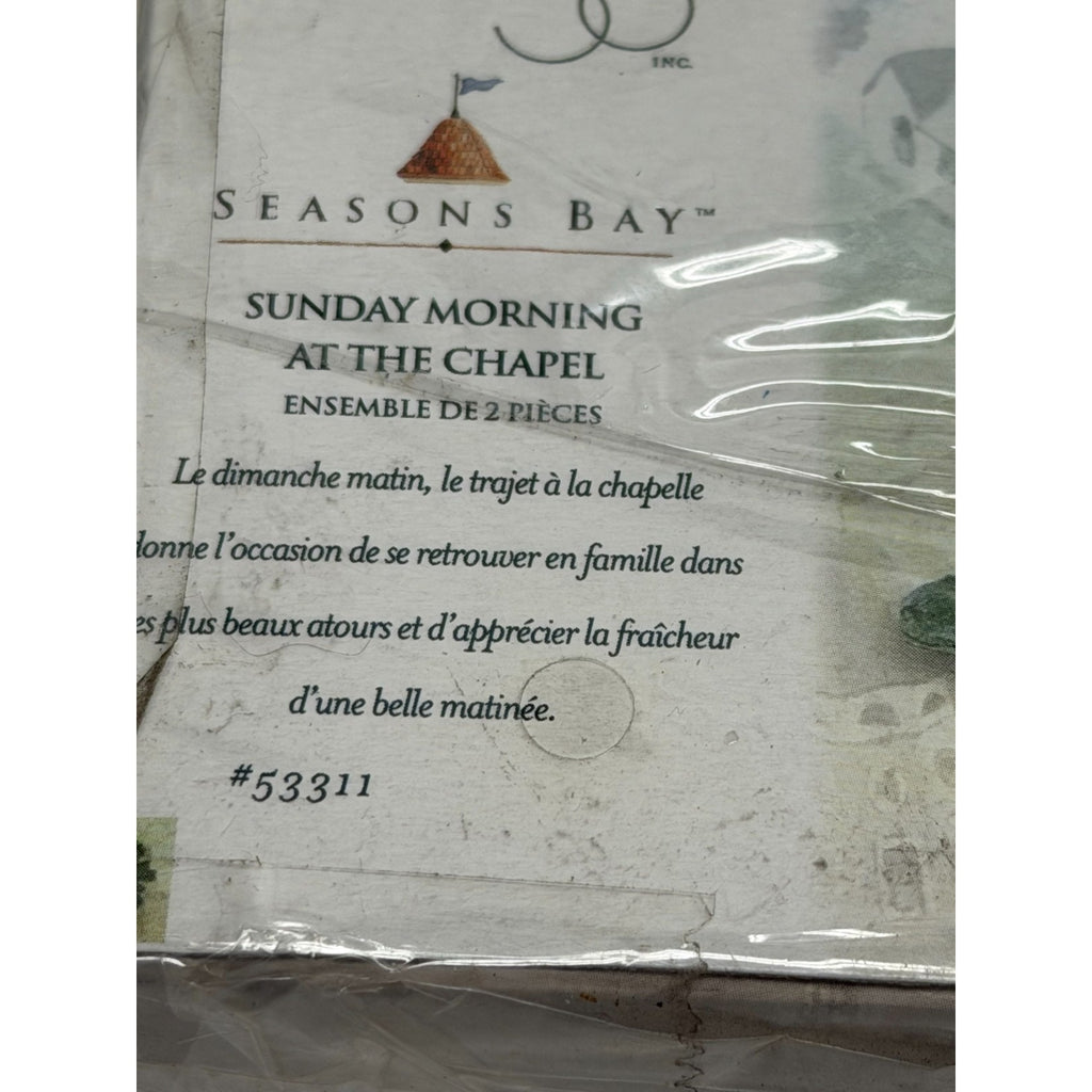 Vintage Dept 56 Seasons Bay Sunday Morning at the Chapel #53311