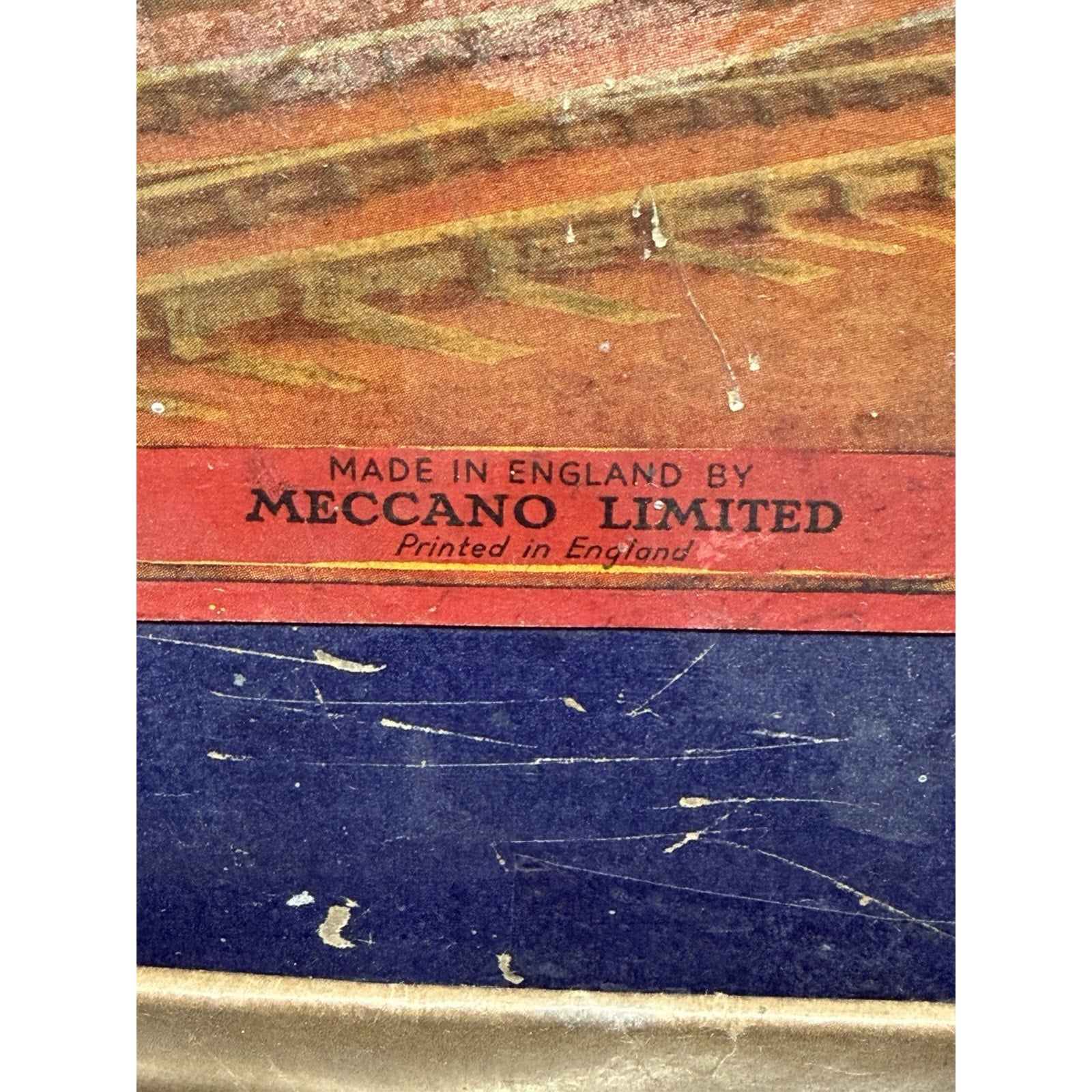 VINTAGE 1950 RARE HORNBY TRAIN M1 GOODS SET MECCANO LIMITED MADE IN ENGLAND