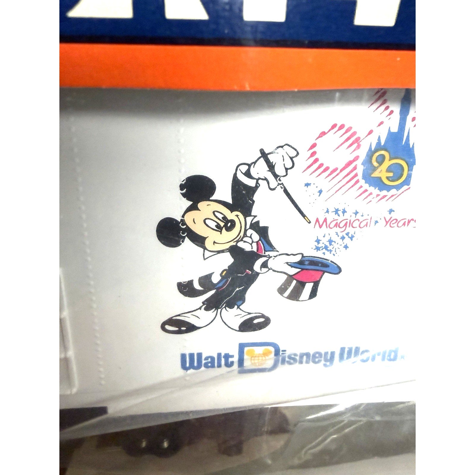 VTG Lionel 6-19246 Disney World Box Car 20th Anniversary Hi-Cube Mickey Mouse